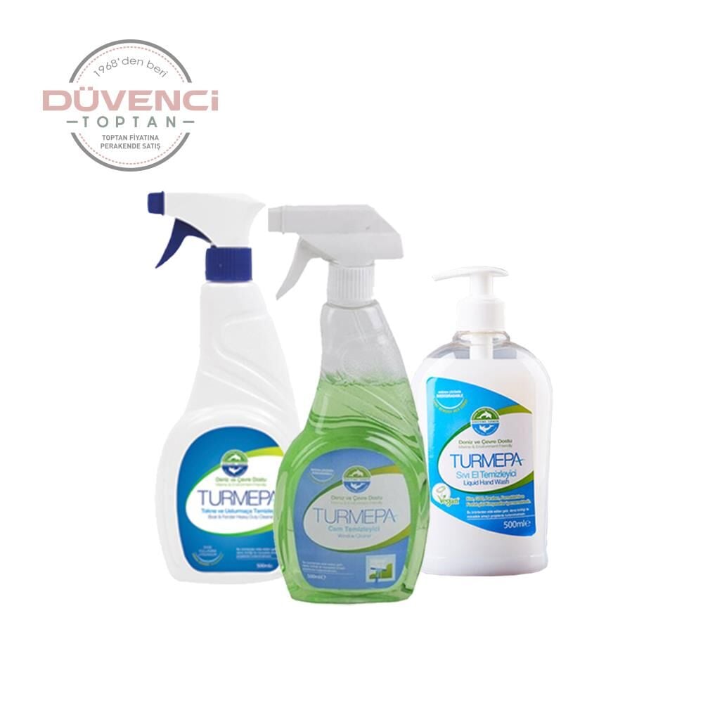 Düvenci Toptan Turmepa Temizlik Paketi 3' lü
