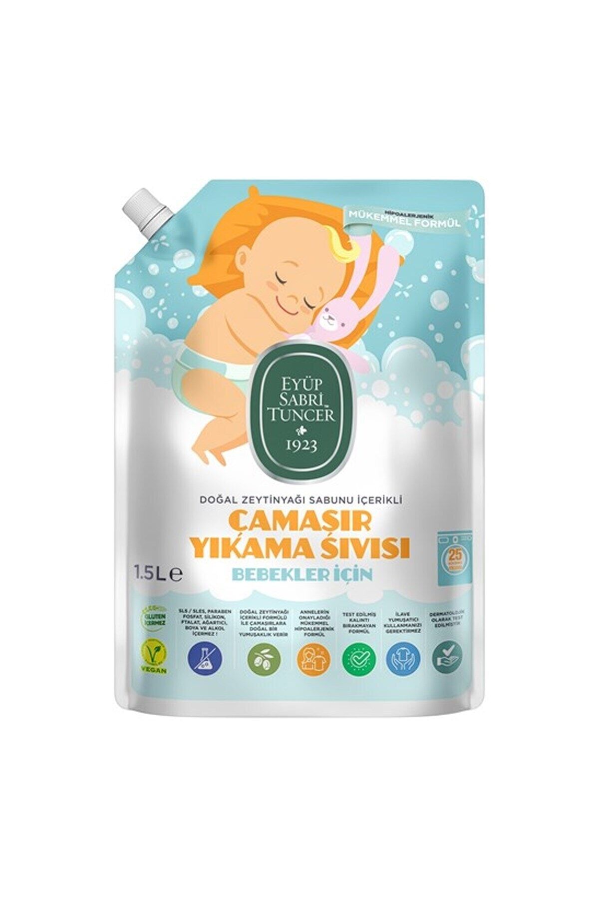 Eyüp Sabri Tuncer Bebek Çamaşır Yıkama Sıvısı 1500 ml