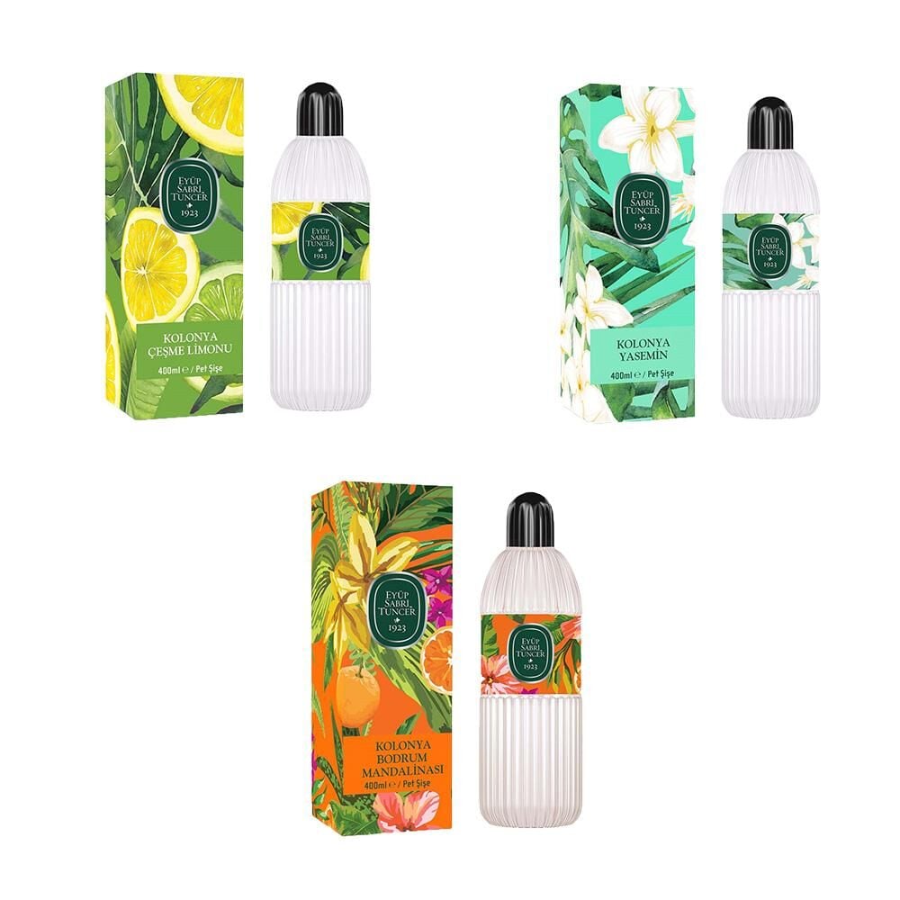 Eyüp Sabri Tuncer Kolonya Bodrum Mandalinası, Çeşme Limonu ve Yasemin