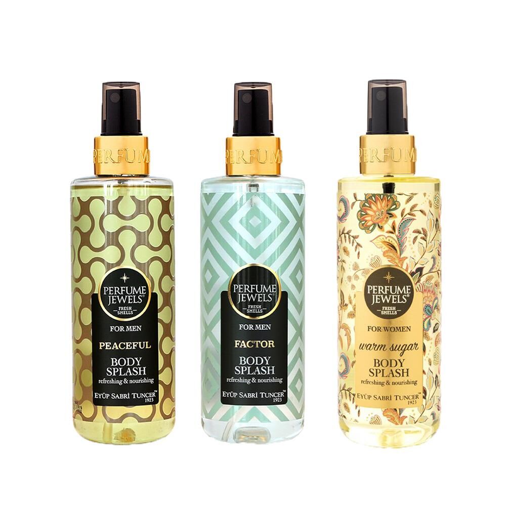 Eyüp Sabri Tuncer Vücut Spreyi Peaceful, Factor ve Warm Sugar