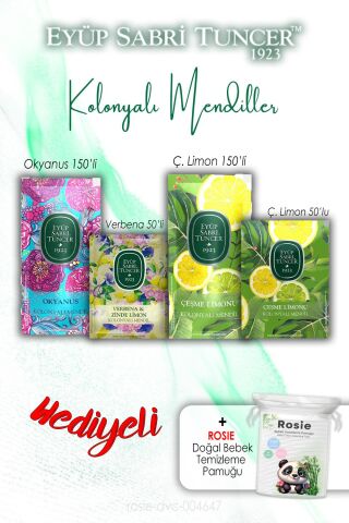 Kolonyalı Mendiller Okyanus, Verbena ve Çeşme Limonu ve ROSIE