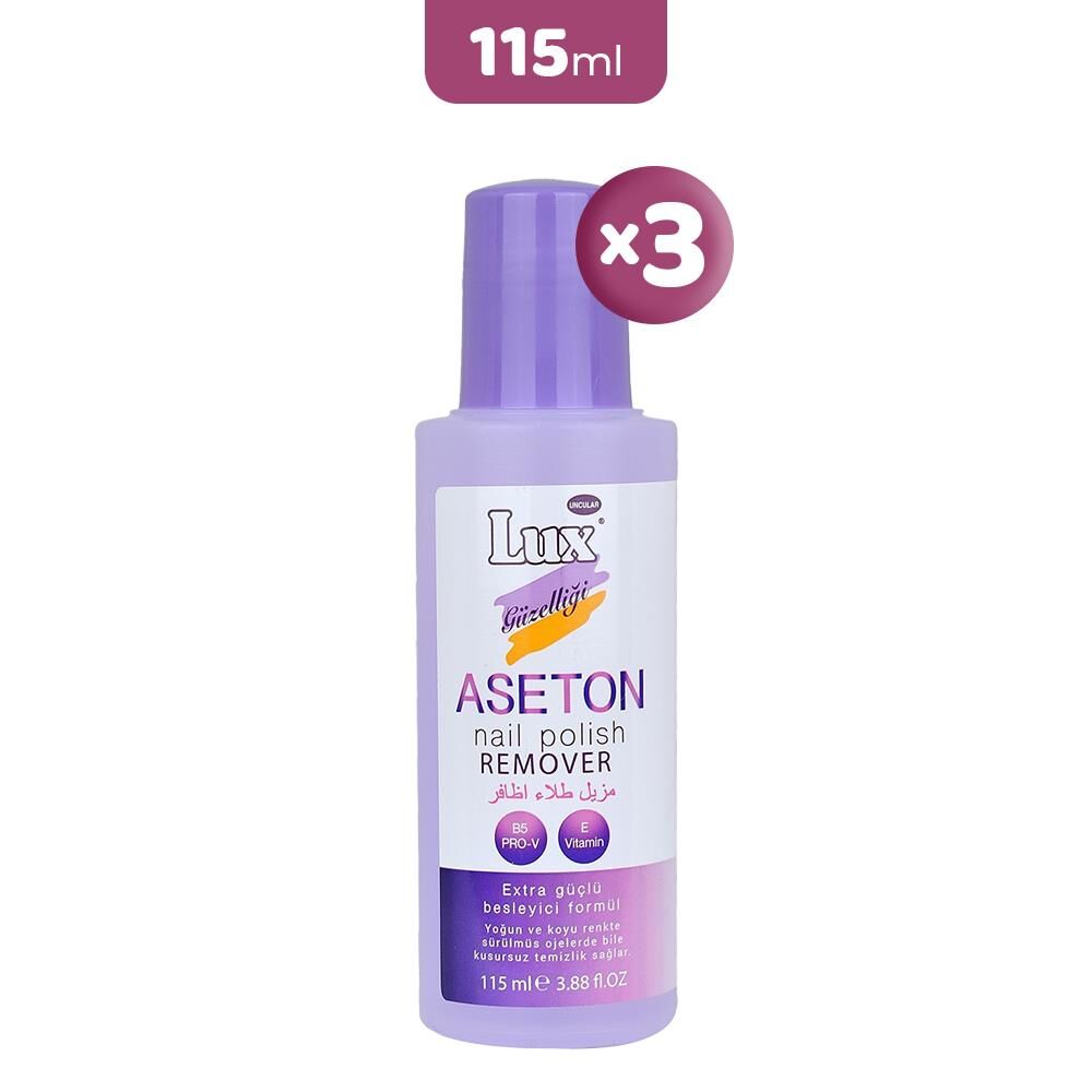 Lux Aseton 115 ml x 3