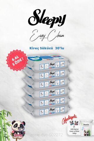 6 AL 5 ÖDE Kireç Sökücü Sleepy 30'lu ve Rosie Hediye