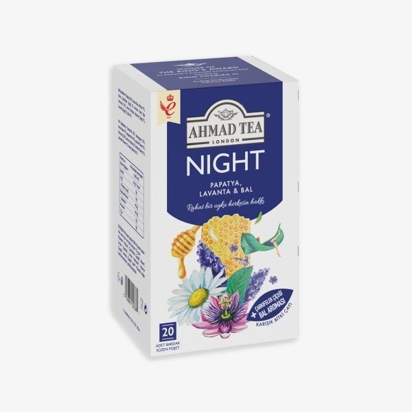 AHMAD TEA Night Karışık Bitki Çayı 20'li Poşet Çay