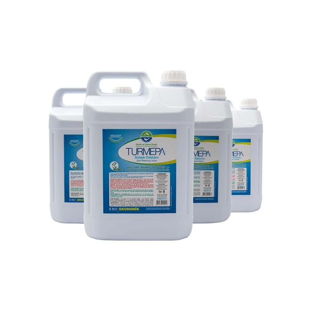 Düvenci Toptan Turmepa Doğa Dostu Büyük Ev Paketi 5 lt 4' lü