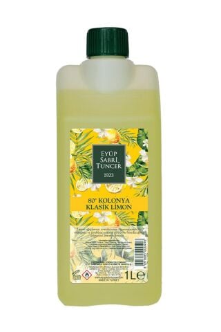 Eyüp Sabri Tuncer Klasik Limon Kolonyası Yedek Şişe 1 Lt