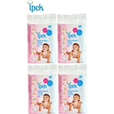 İpek Hidrofil Maxi Bebek Pedi 60'lı (4'lü Paket)