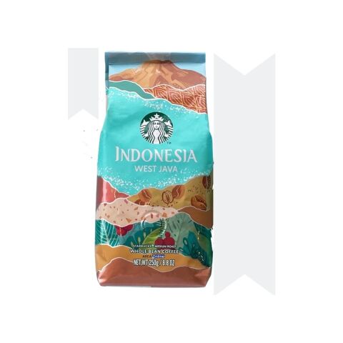 Starbucks Endonezya Batı Java Çekirdek Kahve 250 gr