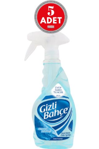 Eyüp Sabri Tuncer Gizli Bahçe Oda Kokusu Okyanus Ferahlığı 500 ml x 5 Adet