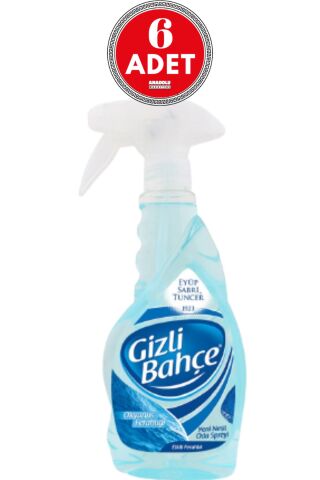 Eyüp Sabri Tuncer Gizli Bahçe Oda Kokusu Okyanus Ferahlığı 500 ml x 6 adet