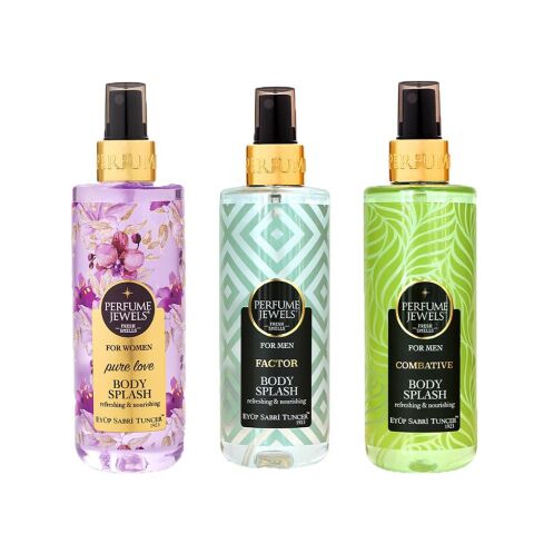 Eyüp Sabri Tuncer Vücut Spreyi Pure Love, Factor ve Combative