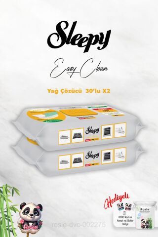 Yağ Çözücü Sleepy 30'lu X 2 ve Rosie Hediye