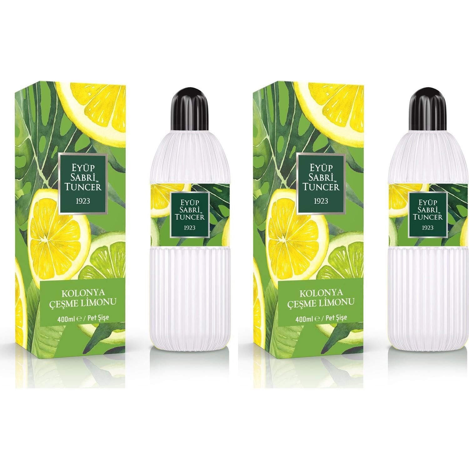 Eyüp Sabri Tuncer Çeşme Limonu Kolonyası Pet Şişe 400 ml x 2