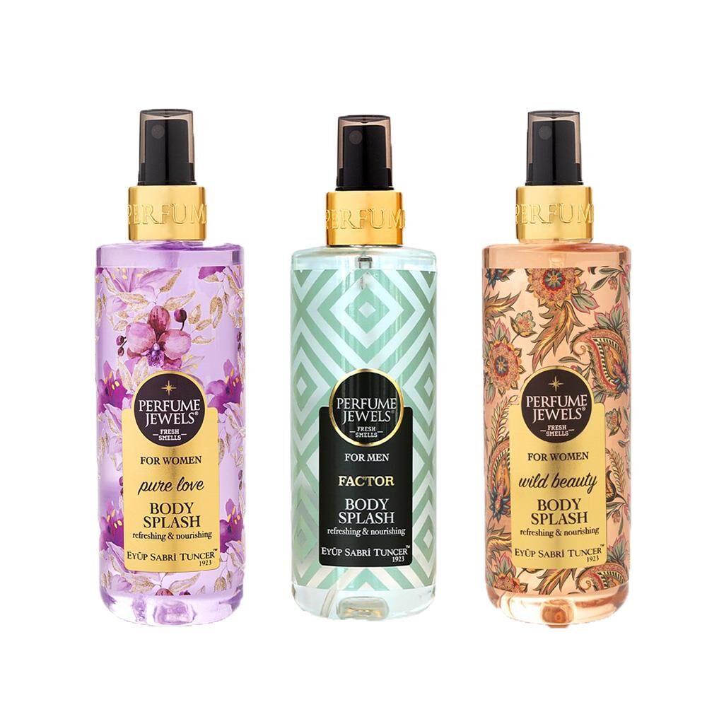 Eyüp Sabri Tuncer Vücut Spreyi Pure Love, Factor ve Wild Beauty