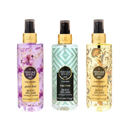 Eyüp Sabri Tuncer Vücut Spreyi Pure Love, Factor ve Warm Sugar