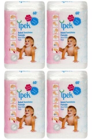 İpek Maxi Bebek Temizleme Pamugu 60 Li 4 Adet