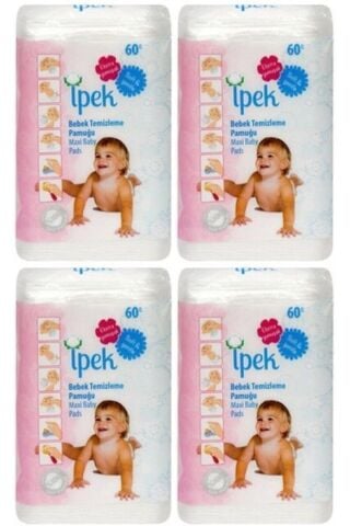 İpek Maxi Bebek Temizleme Pamugu 60 Li 4 Adet
