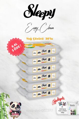 6 AL 5 ÖDE Yağ Çözücü Sleepy 30'lu ve Rosie Hediye