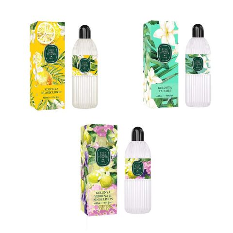 Eyüp Sabri Tuncer Kolonya Verbena & Zinde Limon, Klasik Limon ve Yasemin