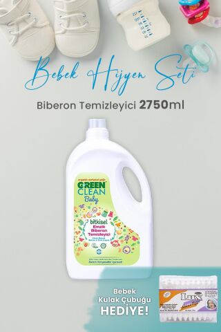 Green Clean Baby Likit Biberon Temizleyici 2750 ml ve Hediyeli