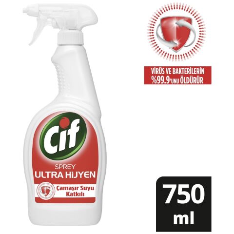 Cif Sprey Ultra Hijyen 750 ml