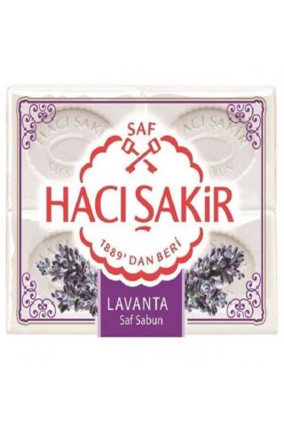 Hacı Şakir Lavanta Kalıp Sabun 4x150 G ( 600 Gr ) 6 Paket