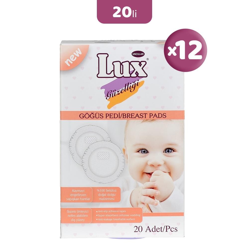 Lux Göğüs Pedi 20' li x 12