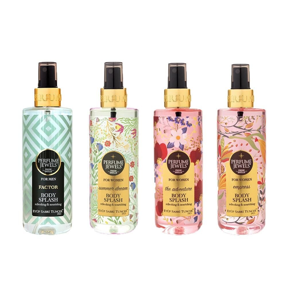 Eyüp Sabri Tuncer Vücut Spreyi Factor, Summer Dream, The Adventure ve Empress