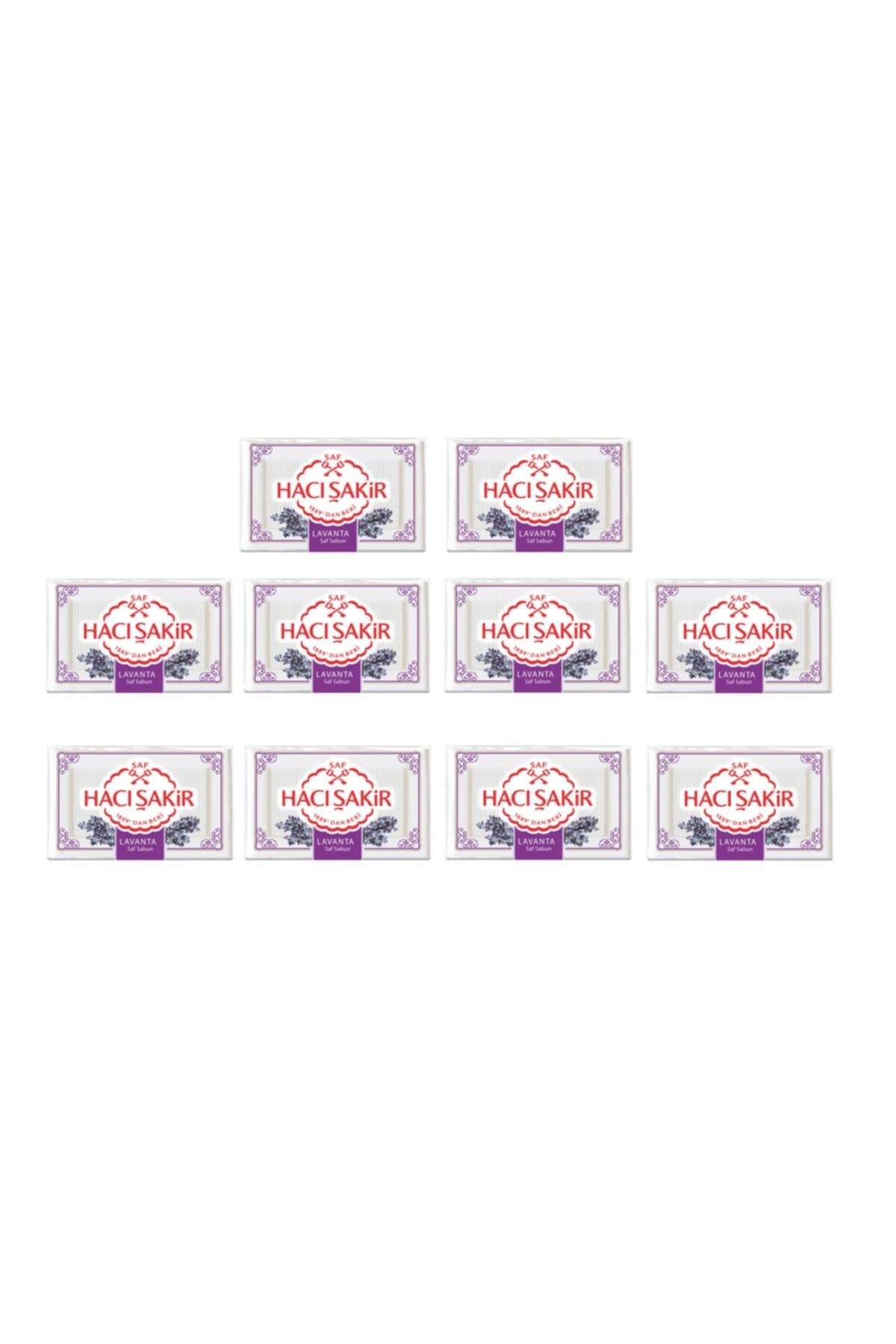 Hacı Şakir Lavanta Banyo Sabunu 150 gr X 10