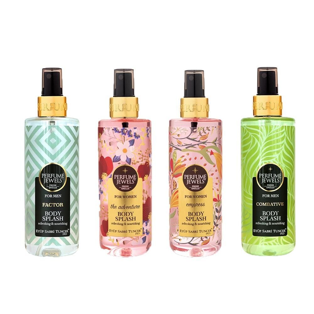 Eyüp Sabri Tuncer Vücut Spreyi Factor, The Adventure, Empress ve Combative