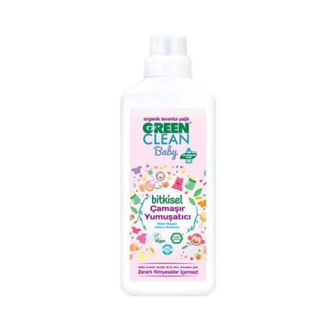 Green Clean Baby Bitkisel Çamaşır Yumuşatıcı Lavanta Yağlı 1000 ml