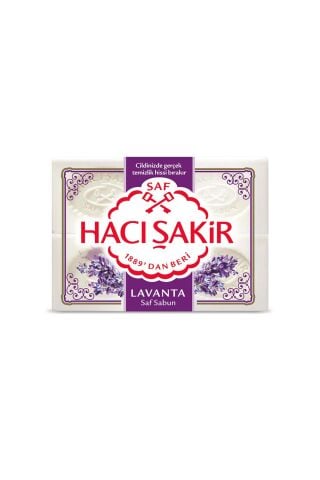 Hacı Şakir Lavanta Beyaz Kalıp Sabun 4X150G 3 ADET