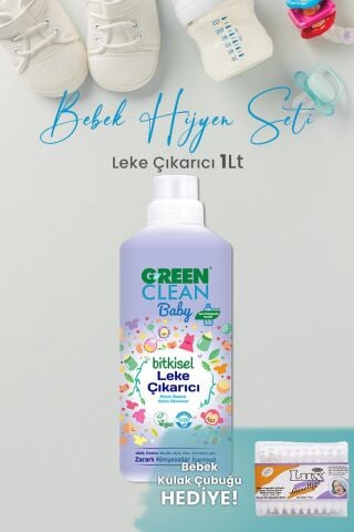 U Green Clean Baby Leke Çıkarıcı 1 L ve Hediyeli