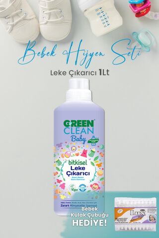 U Green Clean Baby Leke Çıkarıcı 1 L ve Hediyeli