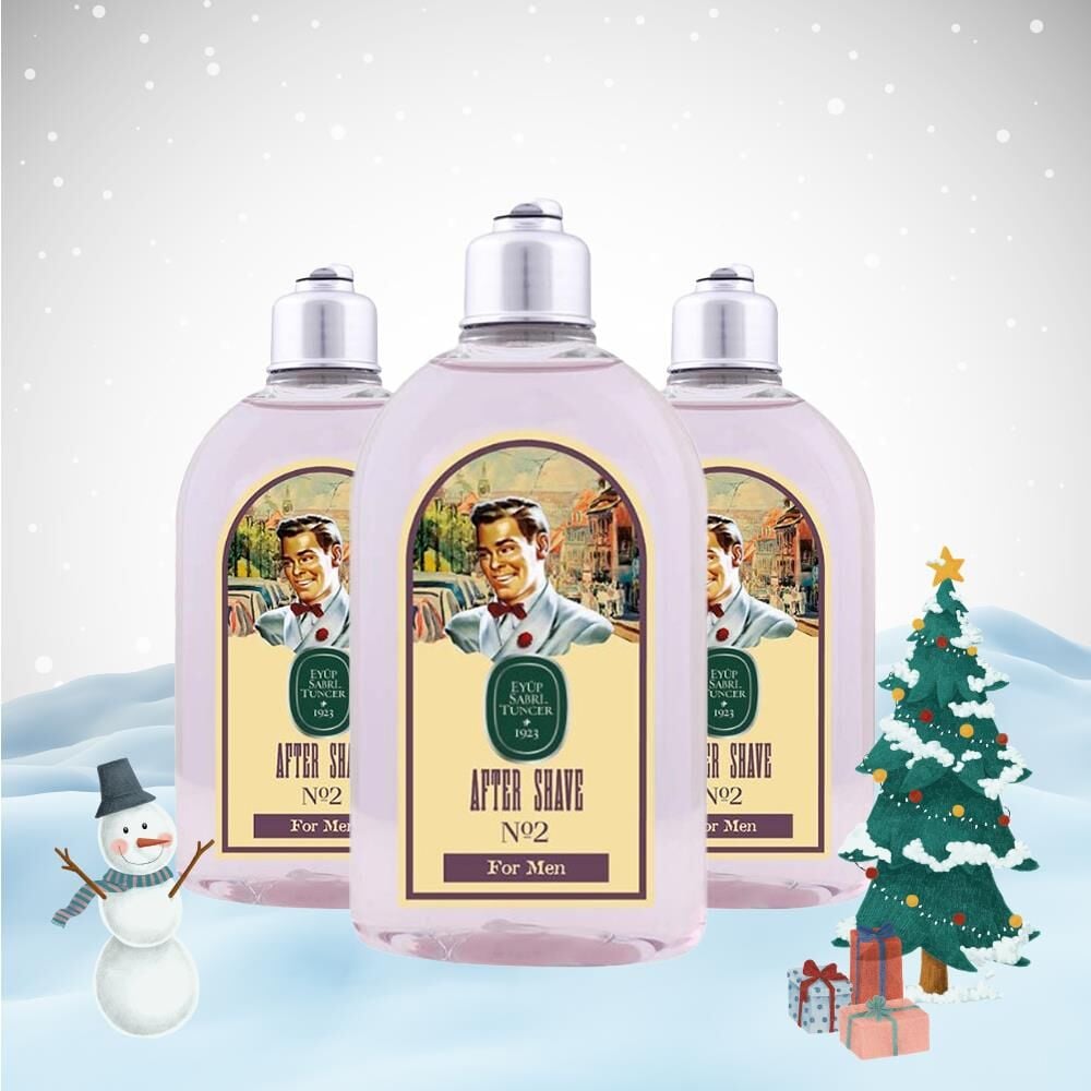 Eyüp Sabri Tuncer Yılbaşı Paketi Tıraş Kolonyası No:2 x 3