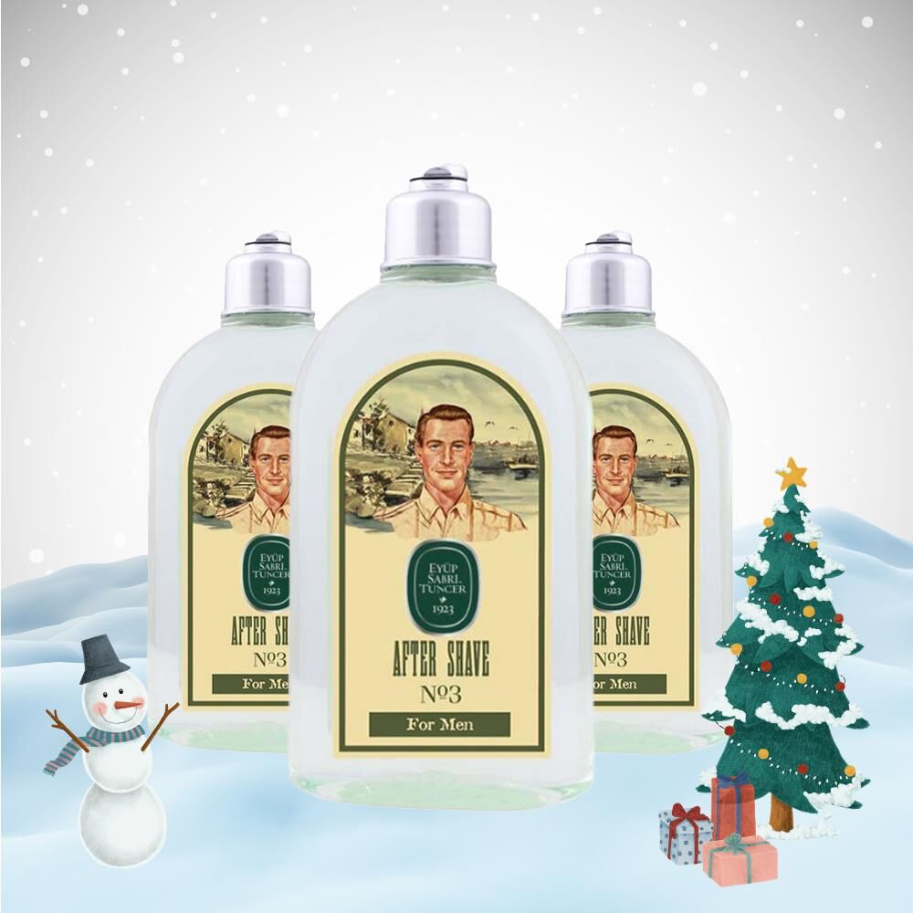 Eyüp Sabri Tuncer Yılbaşı Paketi Tıraş Kolonyası No:3 x 3