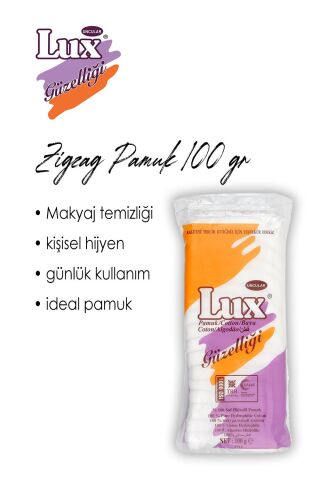 100 gr. Lux Zigzag Pamuk 7 AL 6 ÖDE ve ROSIE