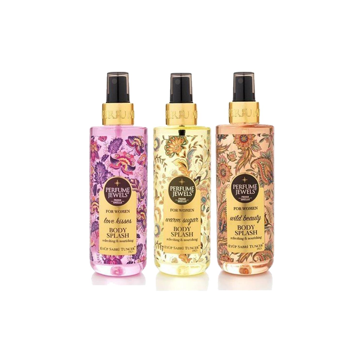 Düvenci Toptan Eyüp Sabri Tuncer Body Splash Seti 3' lü Paket Model 130