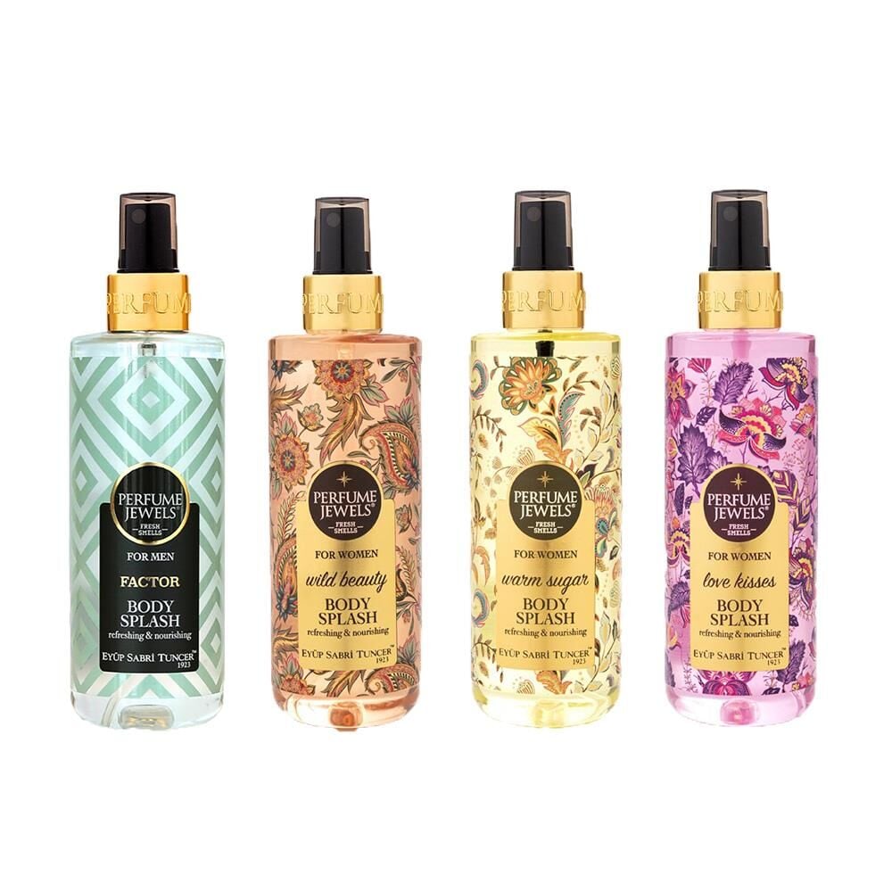 Eyüp Sabri Tuncer Vücut Spreyi Factor, Wild Beauty, Warm Sugar ve Love Kisses