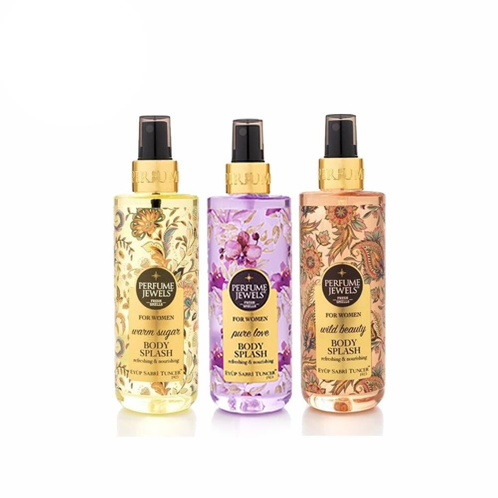 Düvenci Toptan Eyüp Sabri Tuncer Body Splash Seti 3' lü Paket Model 132