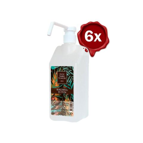 Eyüp Sabri Tuncer Tütün Kolonyası Sprey Başlıklı 1 lt x 6