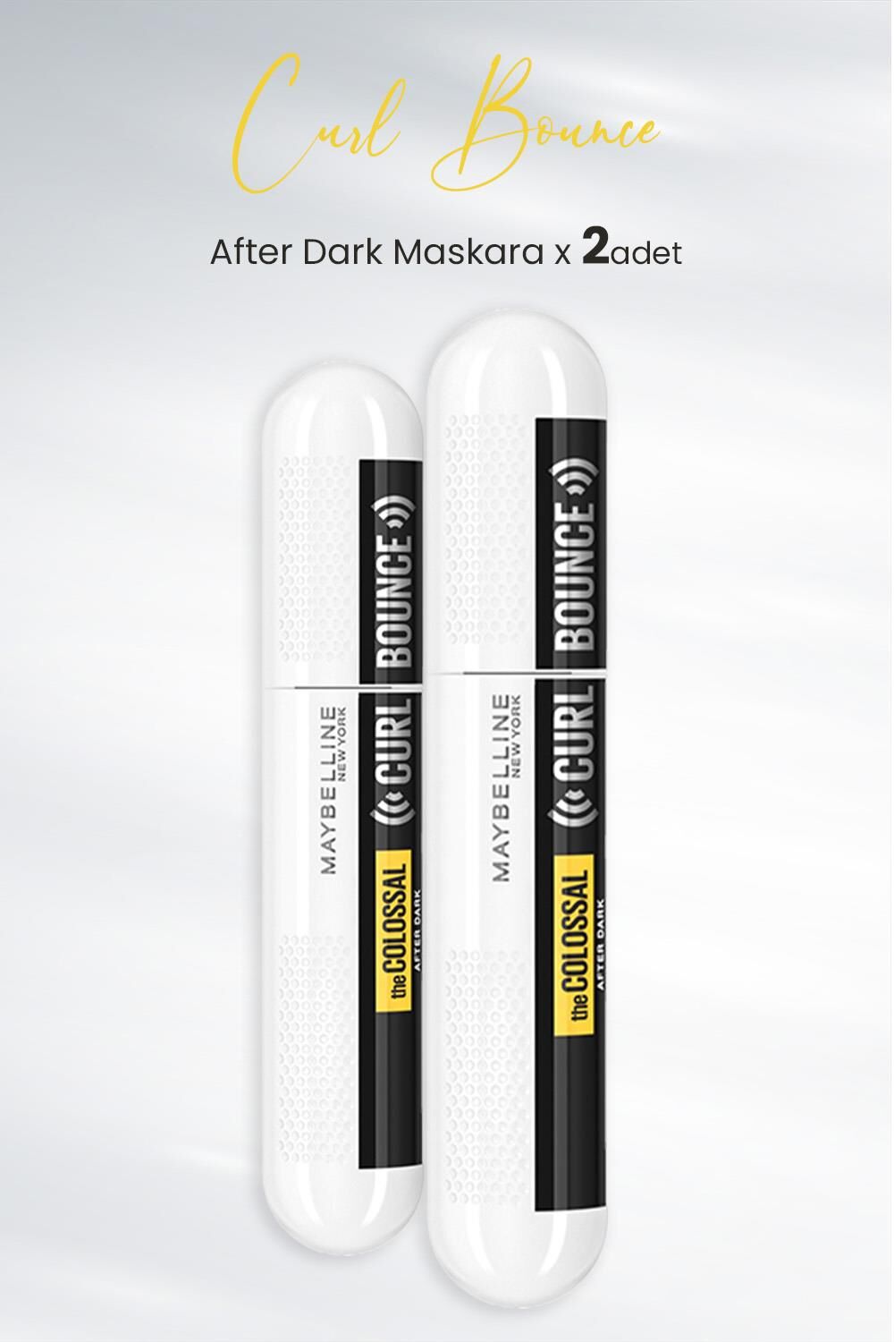 Maybelline New York Maskara Curl Bounce After Dark x 2 Adet