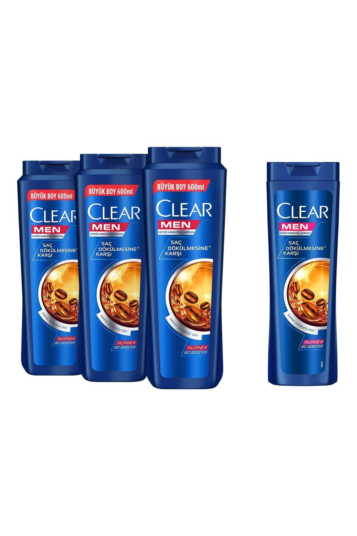 Clear Men Saç Dökülmesine Karşı Şampuan 600 ML x 3 Adet