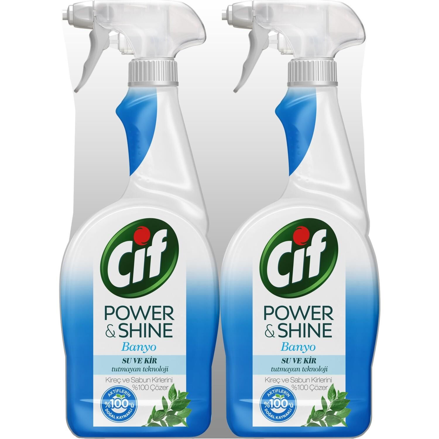 Cif Sprey Power & Shine Banyo 750 ML x 2