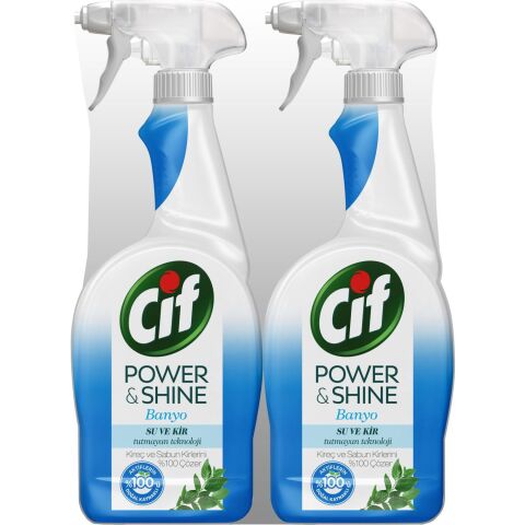 Cif Sprey Power & Shine Banyo 750 ML x 2