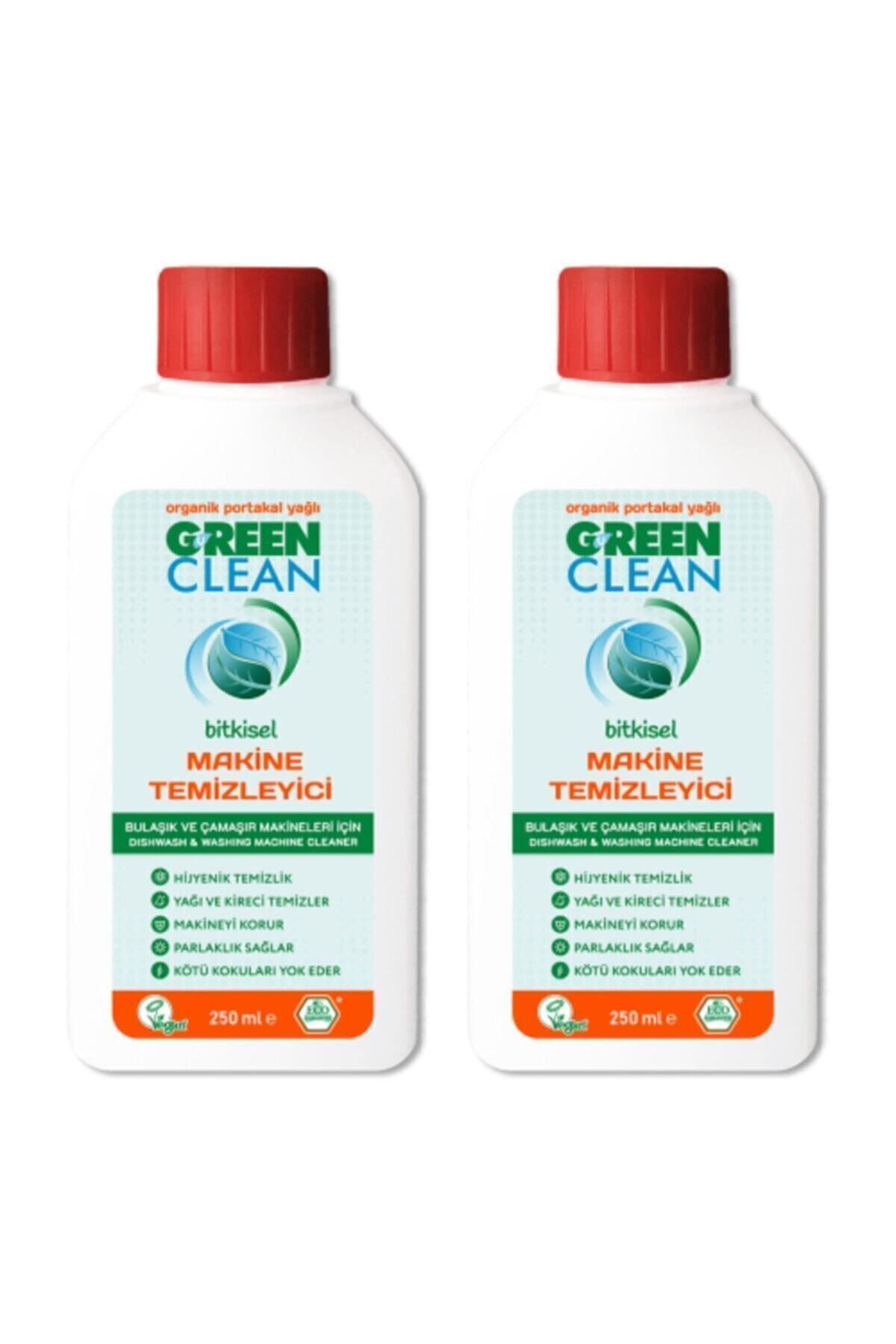 Bitkisel Bulaşık ve Çamaşır Makine Temizleyici 250ml 2'li Set