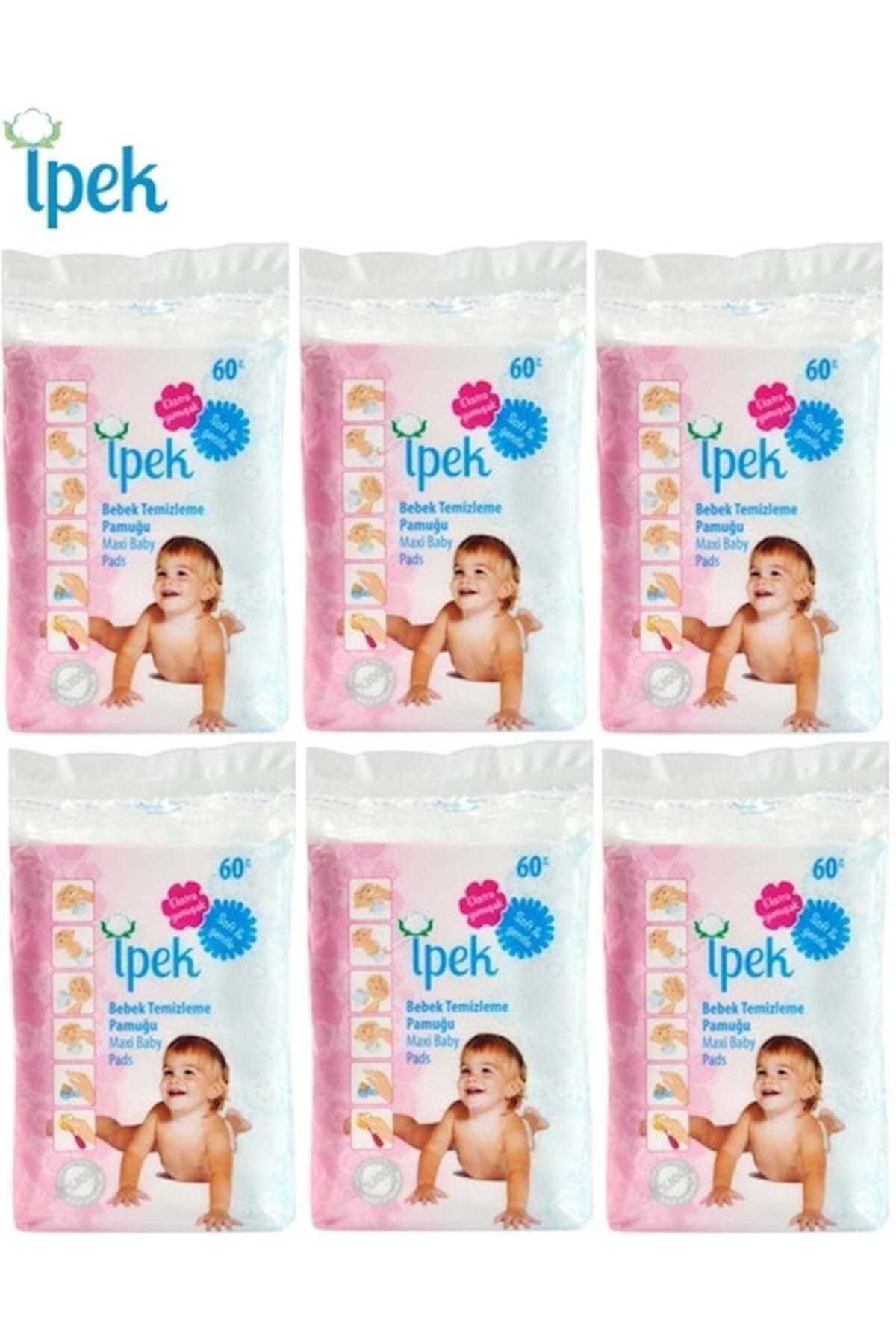 İpek Bebek Temizleme Pamuğu 360 adet