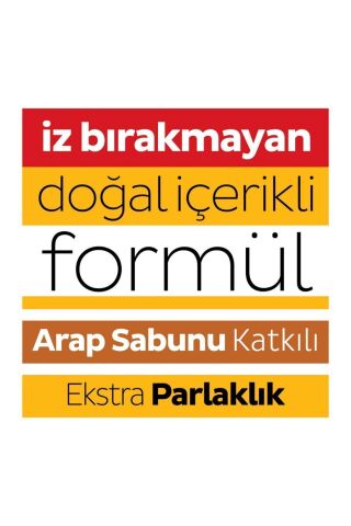 Yüzey Temizleme Havlusu Arap Sabunlu 100'lü 3 ADET