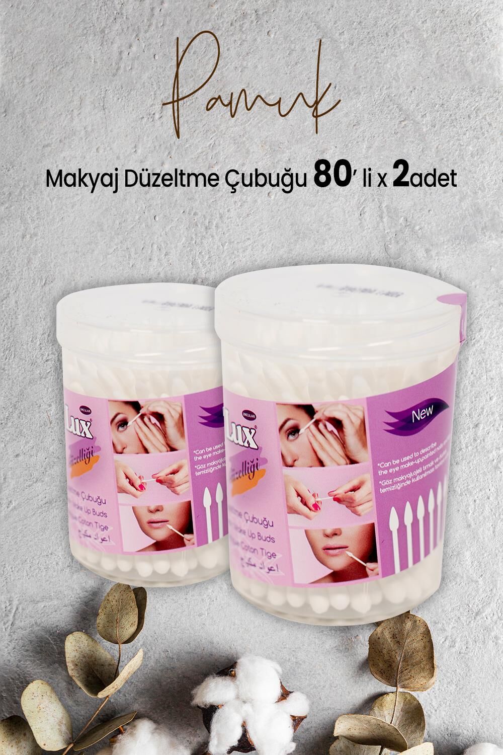 Lux Makyaj Düzeltme Çubuğu 80' li x 2 Adet