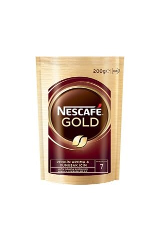 Nescafe Gold Çözünebilir Kahve 200 Gr